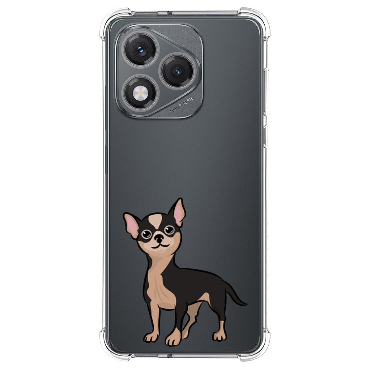Funda Silicona Antigolpes para Huawei Honor 400 Lite 5G diseño Perros 05 Dibujos