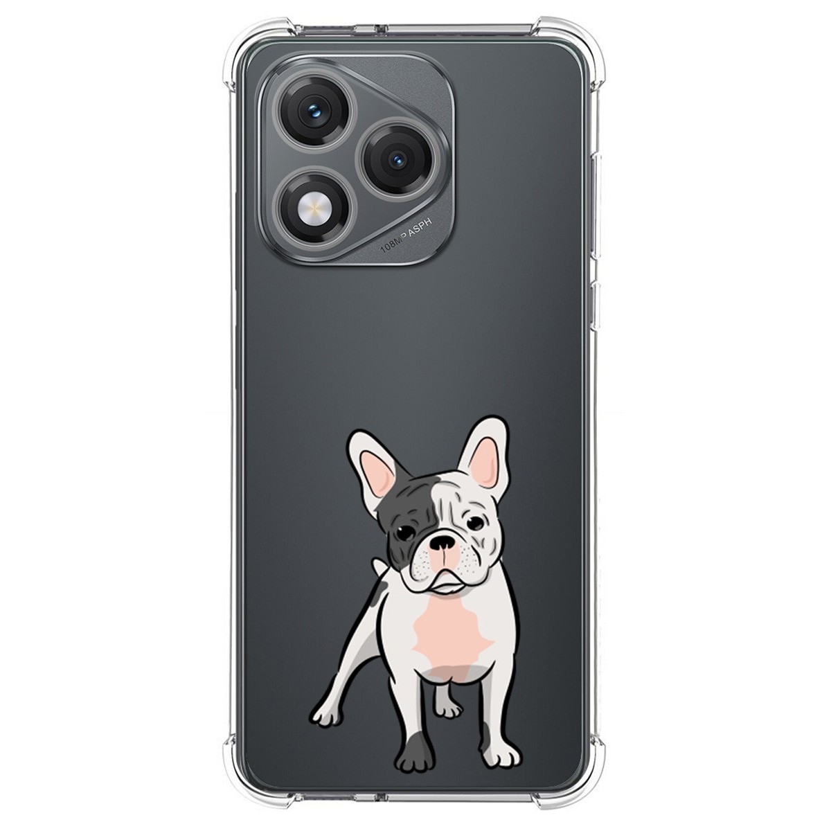 Funda Silicona Antigolpes para Huawei Honor 400 Lite 5G diseño Perros 06 Dibujos