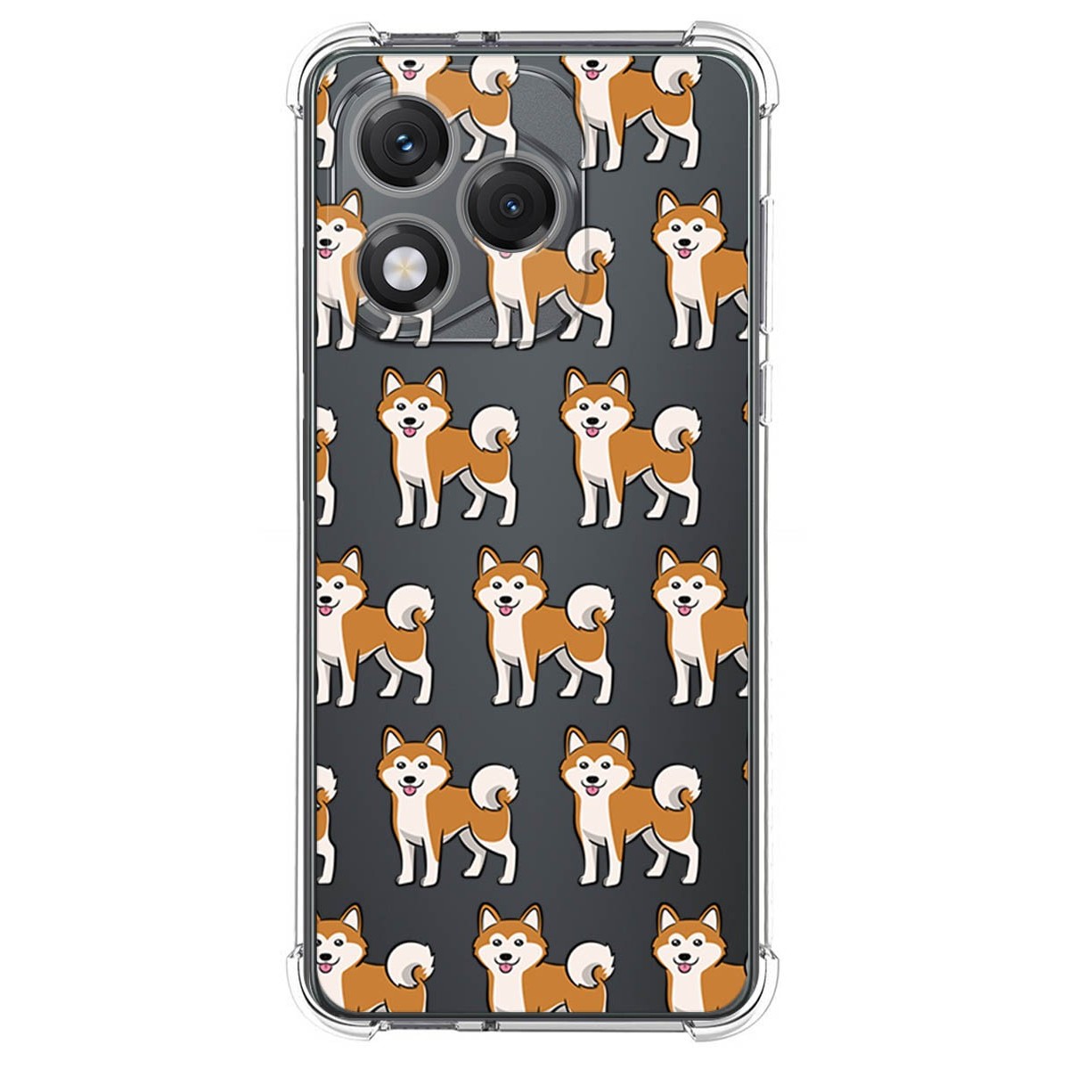 Funda Silicona Antigolpes para Huawei Honor 400 Lite 5G diseño Perros 08 Dibujos