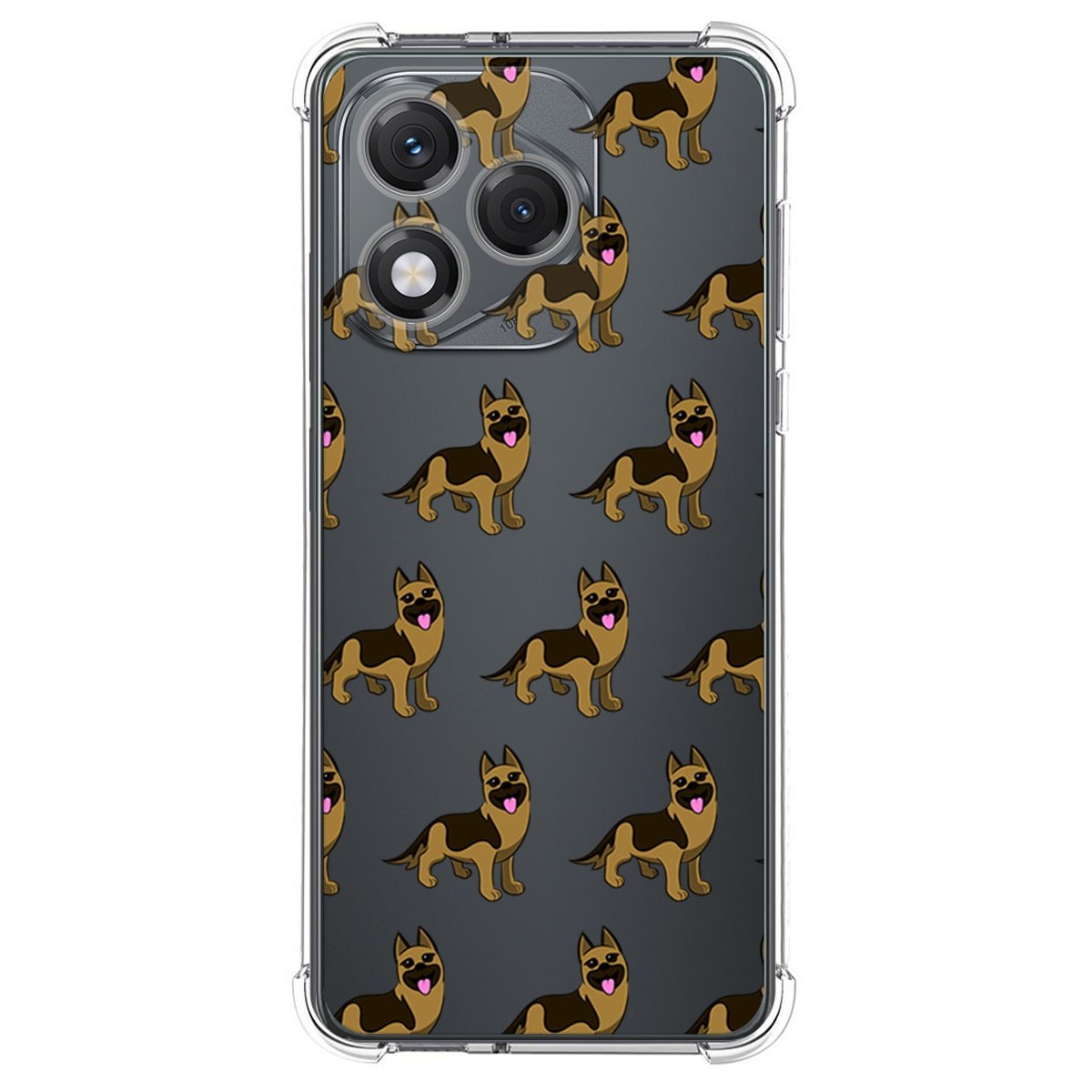 Funda Silicona Antigolpes para Huawei Honor 400 Lite 5G diseño Perros 09 Dibujos