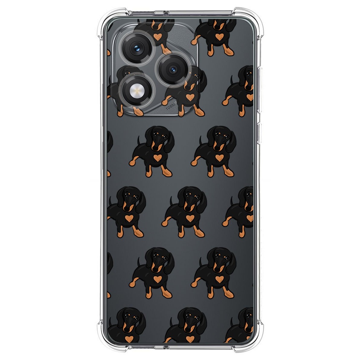 Funda Silicona Antigolpes para Huawei Honor 400 Lite 5G diseño Perros 10 Dibujos