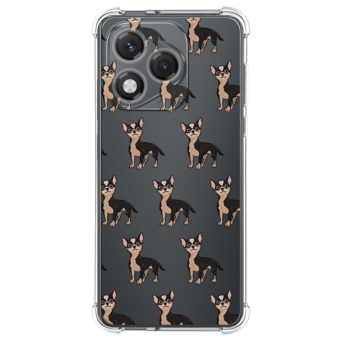 Funda Silicona Antigolpes para Huawei Honor 400 Lite 5G diseño Perros 11 Dibujos