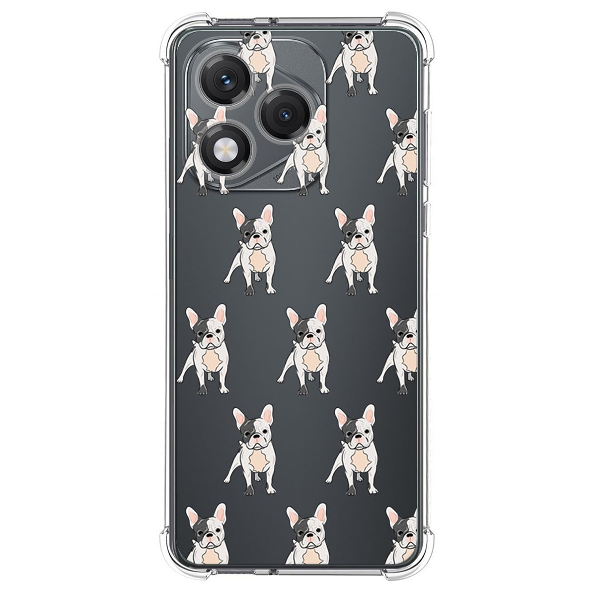 Funda Silicona Antigolpes para Huawei Honor 400 Lite 5G diseño Perros 12 Dibujos