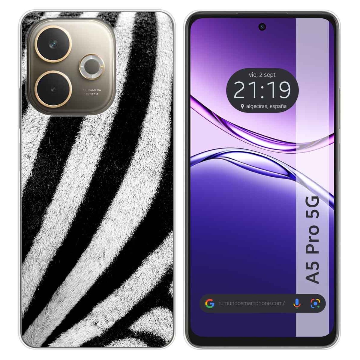 Funda Silicona para Oppo A5 Pro 5G diseño Animal 02 Dibujos