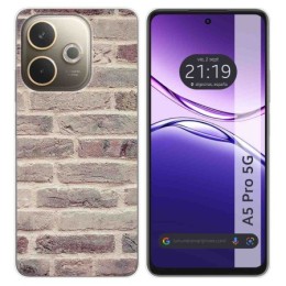 Funda Silicona para Oppo A5 Pro 5G diseño Ladrillo 01 Dibujos