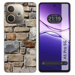 Funda Silicona para Oppo A5 Pro 5G diseño Ladrillo 03 Dibujos