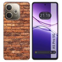 Funda Silicona para Oppo A5 Pro 5G diseño Ladrillo 04 Dibujos