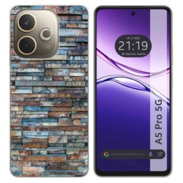 Funda Silicona para Oppo A5 Pro 5G diseño Ladrillo 05 Dibujos