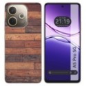 Funda Silicona para Oppo A5 Pro 5G diseño Madera 03 Dibujos
