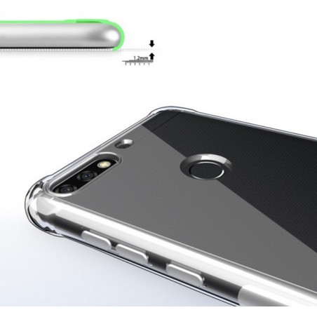 Funda Gel Tpu Anti-Shock Transparente para Huawei Honor 7C / Y7 2018