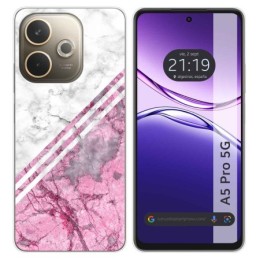 Funda Silicona para Oppo A5 Pro 5G diseño Mármol 03 Dibujos