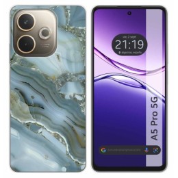 Funda Silicona para Oppo A5 Pro 5G diseño Mármol 09 Dibujos