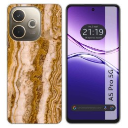 Funda Silicona para Oppo A5 Pro 5G diseño Mármol 10 Dibujos