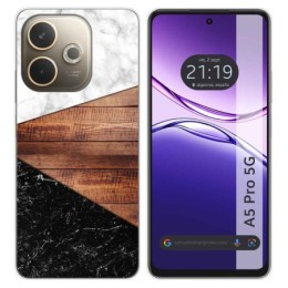 Funda Silicona para Oppo A5 Pro 5G diseño Mármol 11 Dibujos