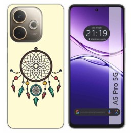 Funda Silicona para Oppo A5 Pro 5G diseño Atrapasueños Dibujos
