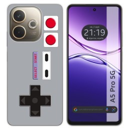 Funda Silicona para Oppo A5 Pro 5G diseño Consola Dibujos