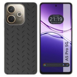 Funda Silicona para Oppo A5 Pro 5G diseño Metal Dibujos