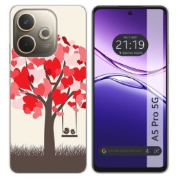 Funda Silicona para Oppo A5 Pro 5G diseño Pajaritos Dibujos