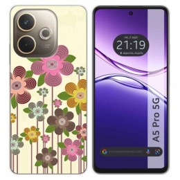 Funda Silicona para Oppo A5 Pro 5G diseño Primavera En Flor Dibujos