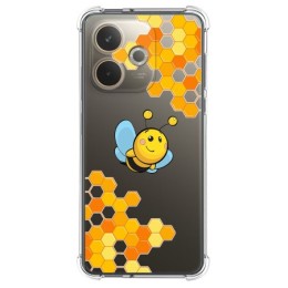 Funda Silicona Antigolpes para Oppo A5 Pro 5G diseño Abeja Dibujos