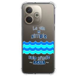 Funda Silicona Antigolpes para Oppo A5 Pro 5G diseño Agua Dibujos