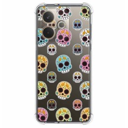 Funda Silicona Antigolpes para Oppo A5 Pro 5G diseño Catrina Dibujos
