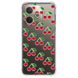 Funda Silicona Antigolpes para Oppo A5 Pro 5G diseño Cerezas Dibujos
