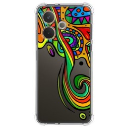 Funda Silicona Antigolpes para Oppo A5 Pro 5G diseño Colores Dibujos