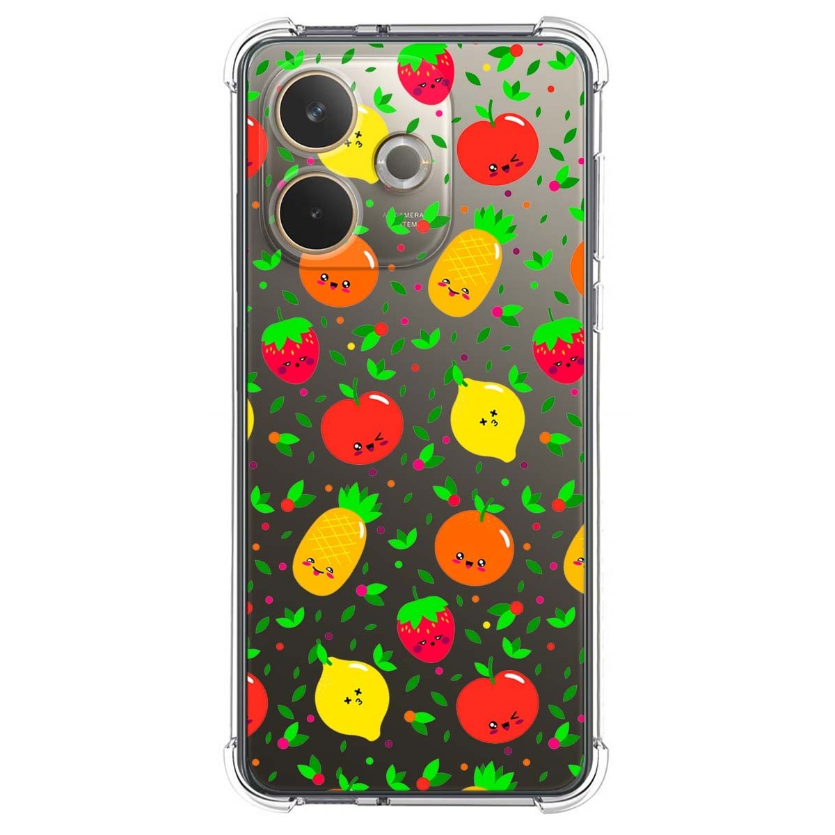 Funda Silicona Antigolpes para Oppo A5 Pro 5G diseño Frutas 01 Dibujos