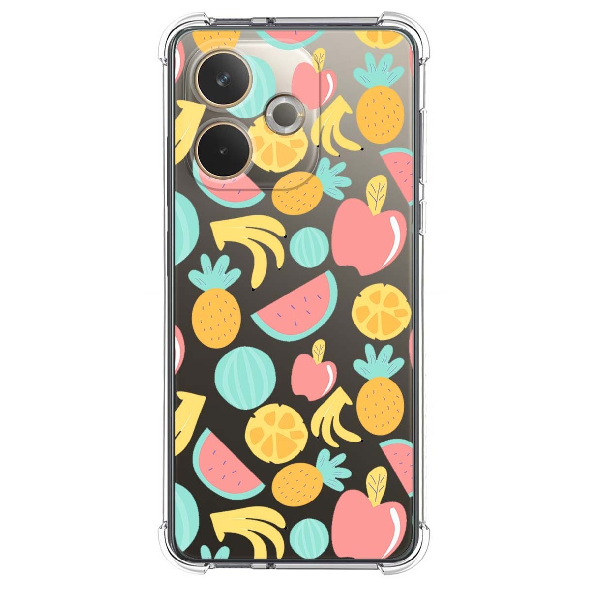 Funda Silicona Antigolpes para Oppo A5 Pro 5G diseño Frutas 02 Dibujos