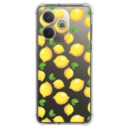 Funda Silicona Antigolpes para Oppo A5 Pro 5G diseño Limones Dibujos