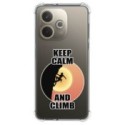 Funda Silicona Antigolpes para Oppo A5 Pro 5G diseño Mujer Escalada Dibujos