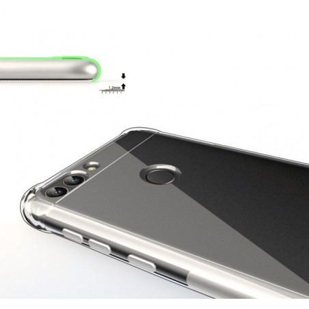 Funda Gel Tpu Anti-Shock Transparente para Huawei P Smart