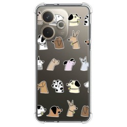 Funda Silicona Antigolpes para Oppo A5 Pro 5G diseño Perros Dibujos