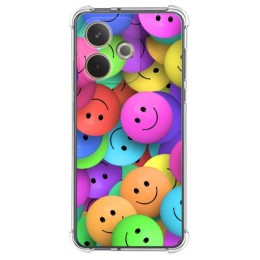 Funda Silicona Antigolpes para Oppo A5 Pro 5G diseño Smile Dibujos