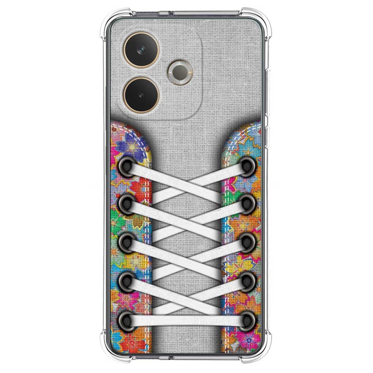 Funda Silicona Antigolpes para Oppo A5 Pro 5G diseño Zapatillas 04 Dibujos