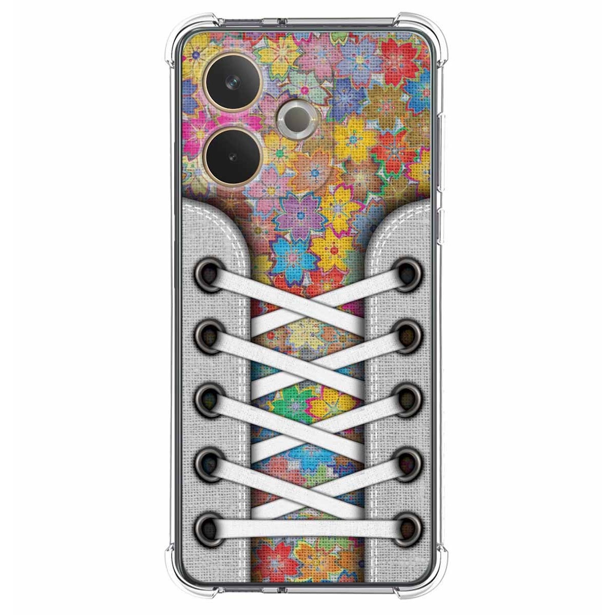 Funda Silicona Antigolpes para Oppo A5 Pro 5G diseño Zapatillas 05 Dibujos