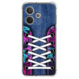 Funda Silicona Antigolpes para Oppo A5 Pro 5G diseño Zapatillas 06 Dibujos