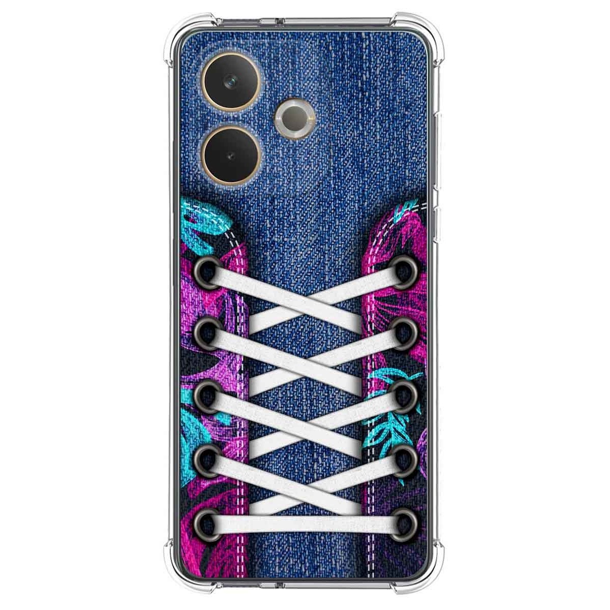 Funda Silicona Antigolpes para Oppo A5 Pro 5G diseño Zapatillas 06 Dibujos