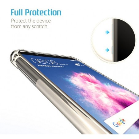 Funda Gel Tpu Anti-Shock Transparente para Huawei P Smart