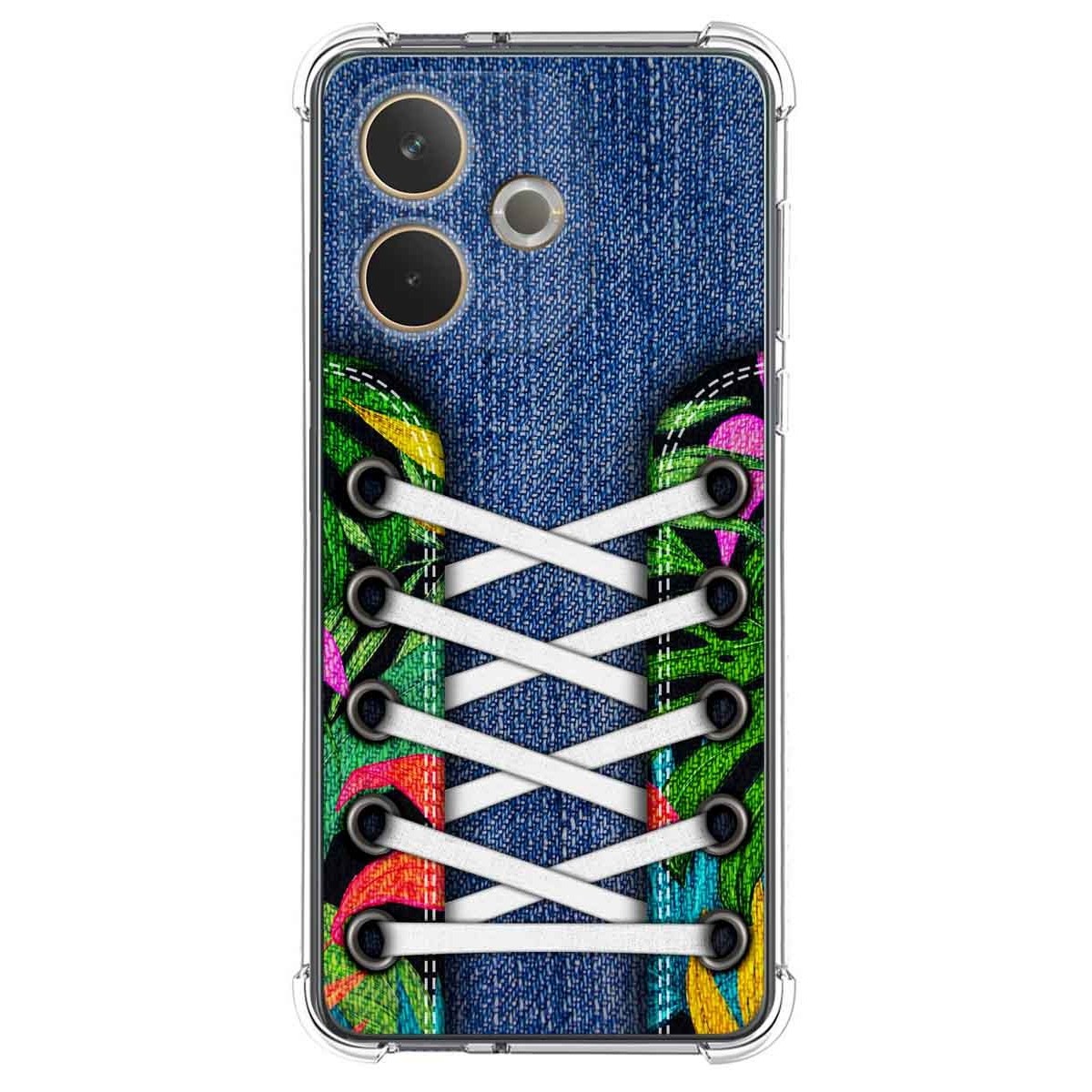 Funda Silicona Antigolpes para Oppo A5 Pro 5G diseño Zapatillas 13 Dibujos