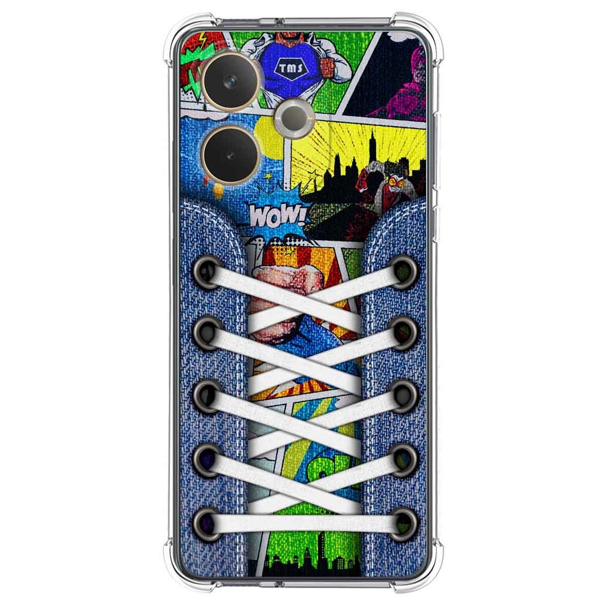 Funda Silicona Antigolpes para Oppo A5 Pro 5G diseño Zapatillas 14 Dibujos