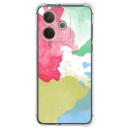 Funda Silicona Antigolpes para Oppo A5 Pro 5G diseño Acuarela 02 Dibujos