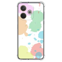 Funda Silicona Antigolpes para Oppo A5 Pro 5G diseño Acuarela 05 Dibujos