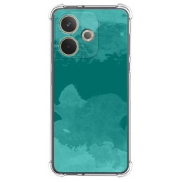 Funda Silicona Antigolpes para Oppo A5 Pro 5G diseño Acuarela 06 Dibujos