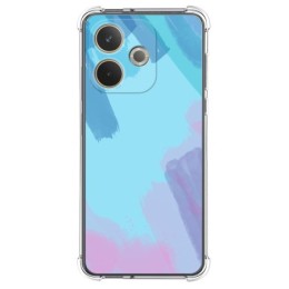 Funda Silicona Antigolpes para Oppo A5 Pro 5G diseño Acuarela 10 Dibujos