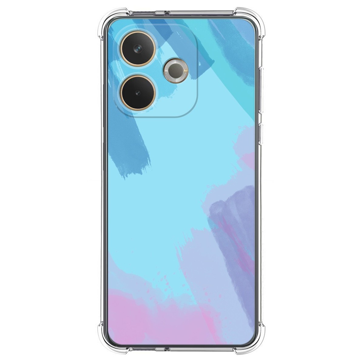 Funda Silicona Antigolpes para Oppo A5 Pro 5G diseño Acuarela 10 Dibujos