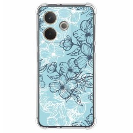 Funda Silicona Antigolpes para Oppo A5 Pro 5G diseño Flores 03 Dibujos