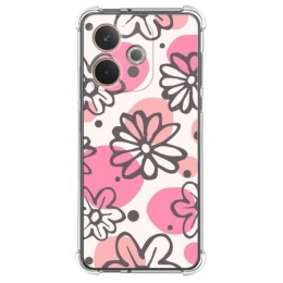 Funda Silicona Antigolpes para Oppo A5 Pro 5G diseño Flores 09 Dibujos