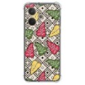 Funda Silicona Antigolpes para Oppo A5 Pro 5G diseño Flores 11 Dibujos